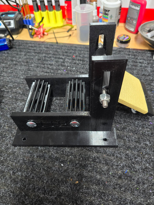 TTB Power Lab Tire Ultimate Break-in Station -Rubber Tire Sander and Foam Buster