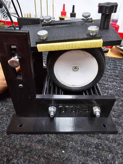TTB Power Lab Ultimate Tire Break-in Station - Rubber Tire Sander and Foam Buster