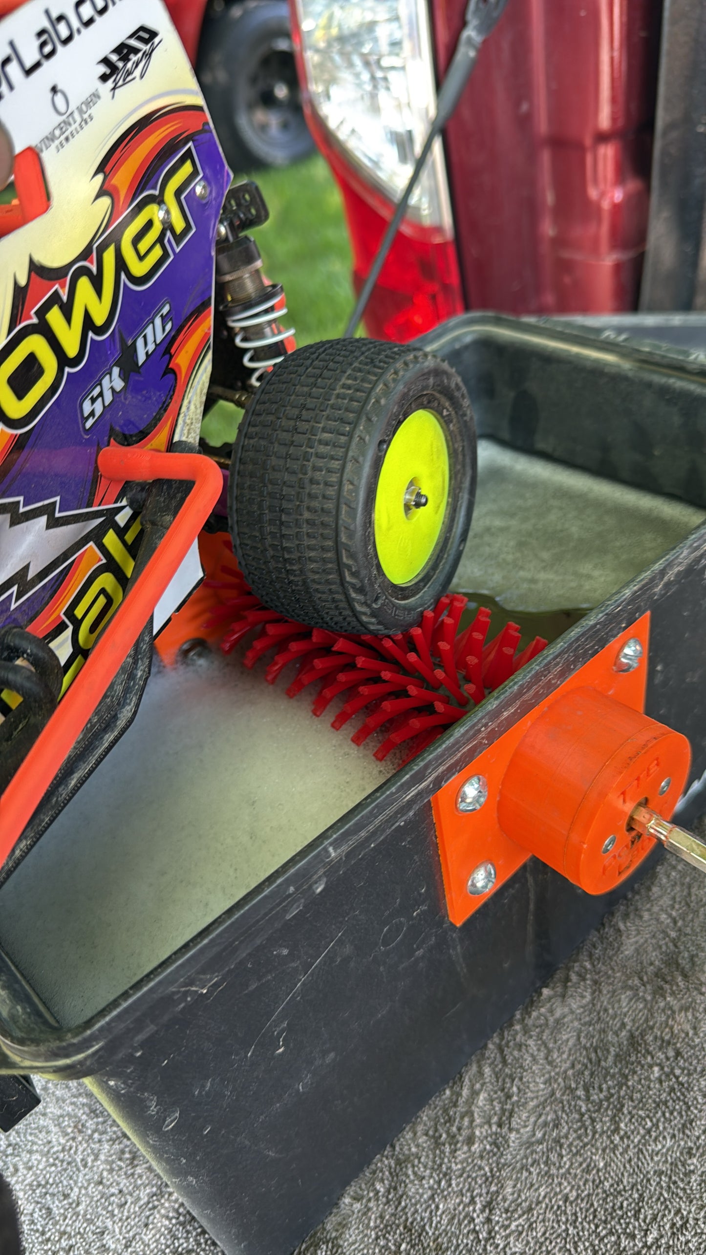 TTB Power Lab LTO Tire Washer – Clean Tires Without Removal, RC 1/10